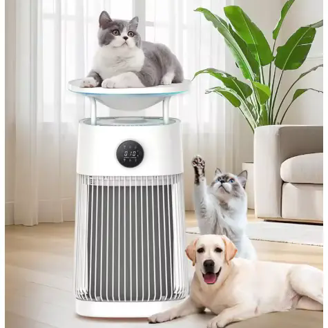 အိတ်ဆောင် Hepa Filter အိမ်မွေးတိရစ္ဆာန်များ၏ လေသန့်စင်စက်သည် အိမ်မွေးတိရစ္ဆာန်ပိုင်ရှင်များအတွက် အိမ်တွင်းလေထုအရည်အသွေးကို မည်သို့မြှင့်တင်နိုင်မည်နည်း။