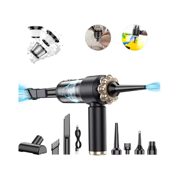 Brushless Motor Portable Cordless Filter ဖုန်စုပ်စက်
