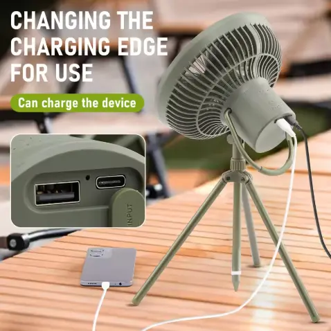 ပြင်ပအတွက် Mini Handheld Rechargeable Cooling Portable Fan