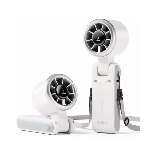 USB အားပြန်သွင်းနိုင်သော Mini Turbo လက်ကိုင်ပန်ကာ